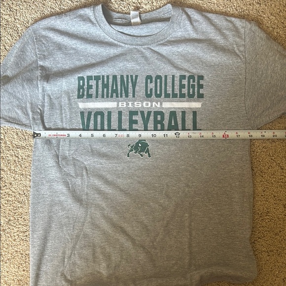 Gray Bethany College Volleyball T-Shirt - Picture 4 of 4
